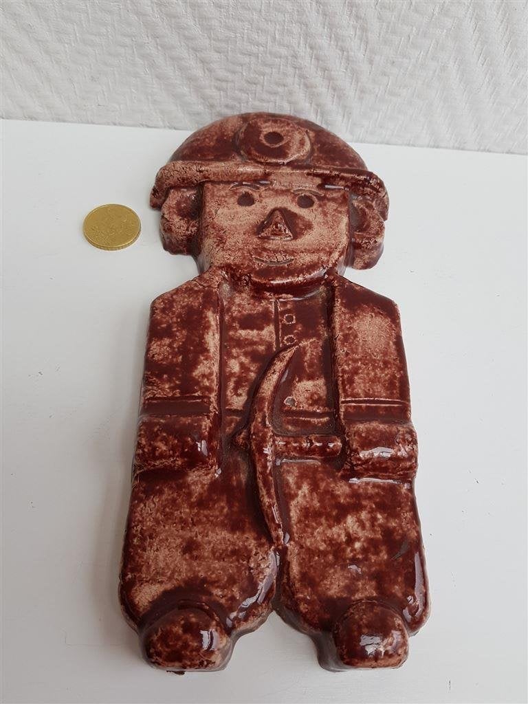 Potterie Uilenspiegel, mijnwerker, Antiek en Kunst, Antiek | Keramiek en Aardewerk, Ophalen of Verzenden