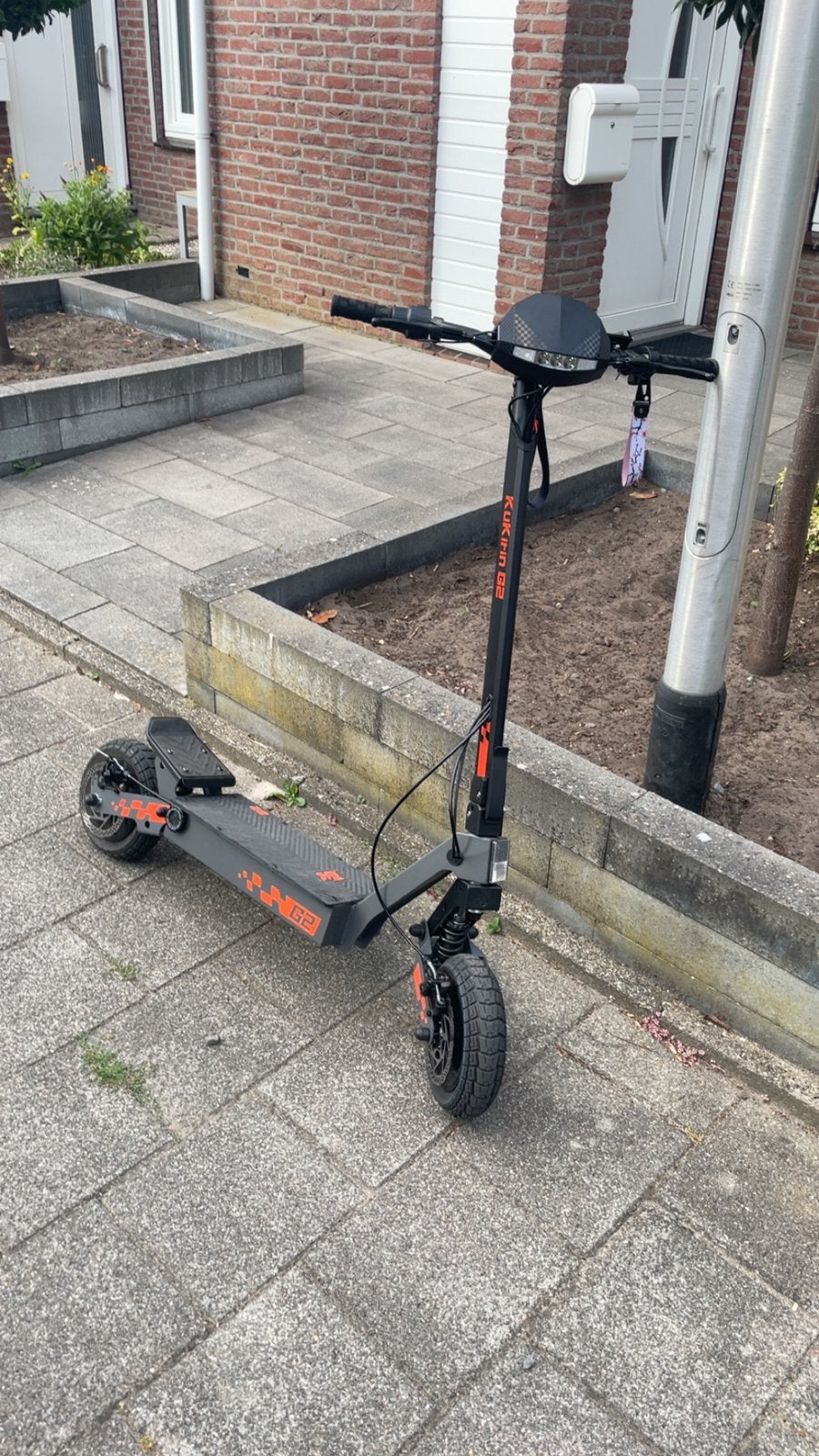 Kukirin G2 te koop met custom dingen., Fietsen en Brommers, Steps, Ophalen, Nieuw, Elektrische step (E-scooter)
