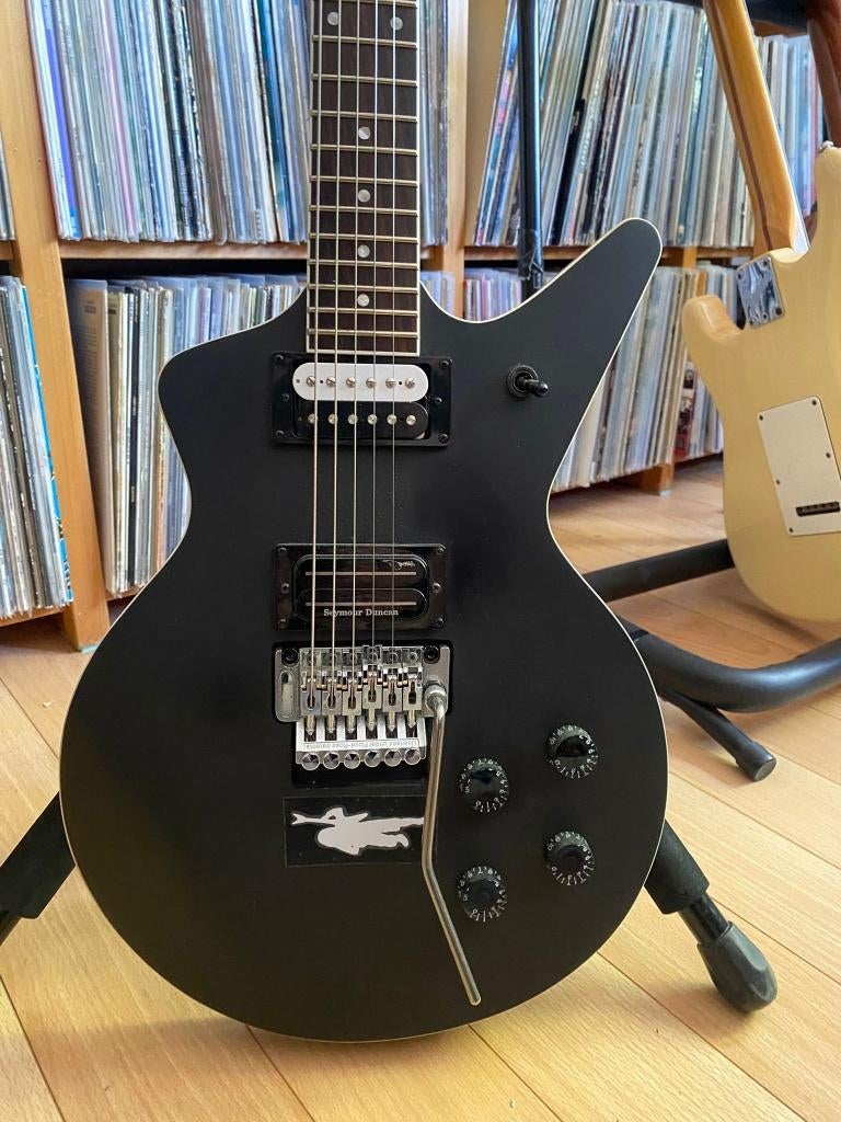 Dean Cadillac X Floyd Black Satin, Ophalen, Gebruikt, Elektrisch, 6-snarig