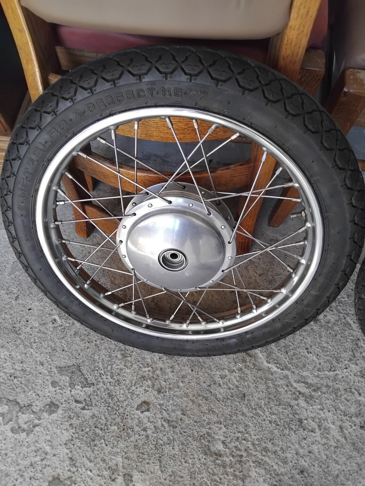 17 ins spakken wielen voor zundapp, Fietsen en Brommers, Ophalen, Gebruikt, Frame