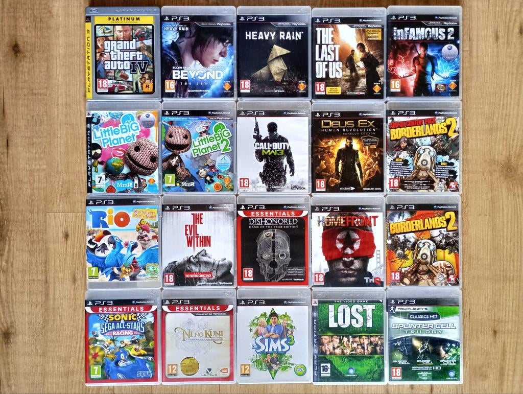 Ps3 games (Losse verkoop), Avontuur en Actie, Verzenden, 1 speler, Zo goed als nieuw