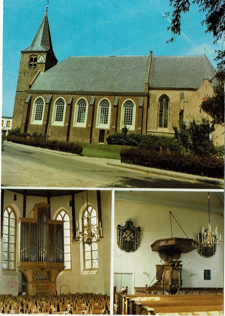 Giessenburg – Hervormde Kerk., Ophalen of Verzenden, 1960 tot 1980, Ongelopen, Zuid-Holland