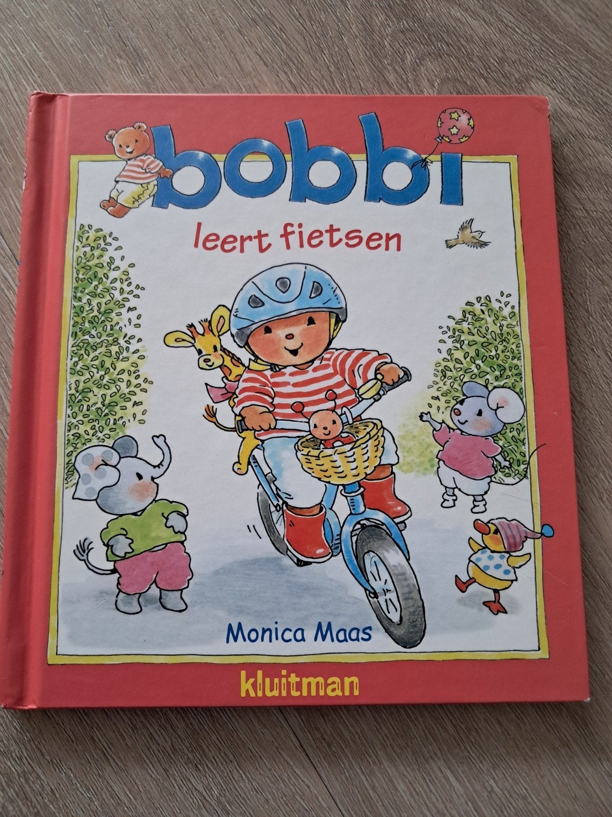 Monica Maas - Bobbi leert fietsen, Monica Maas, 3 tot 4 jaar, Ophalen of Verzenden, Zo goed als nieuw