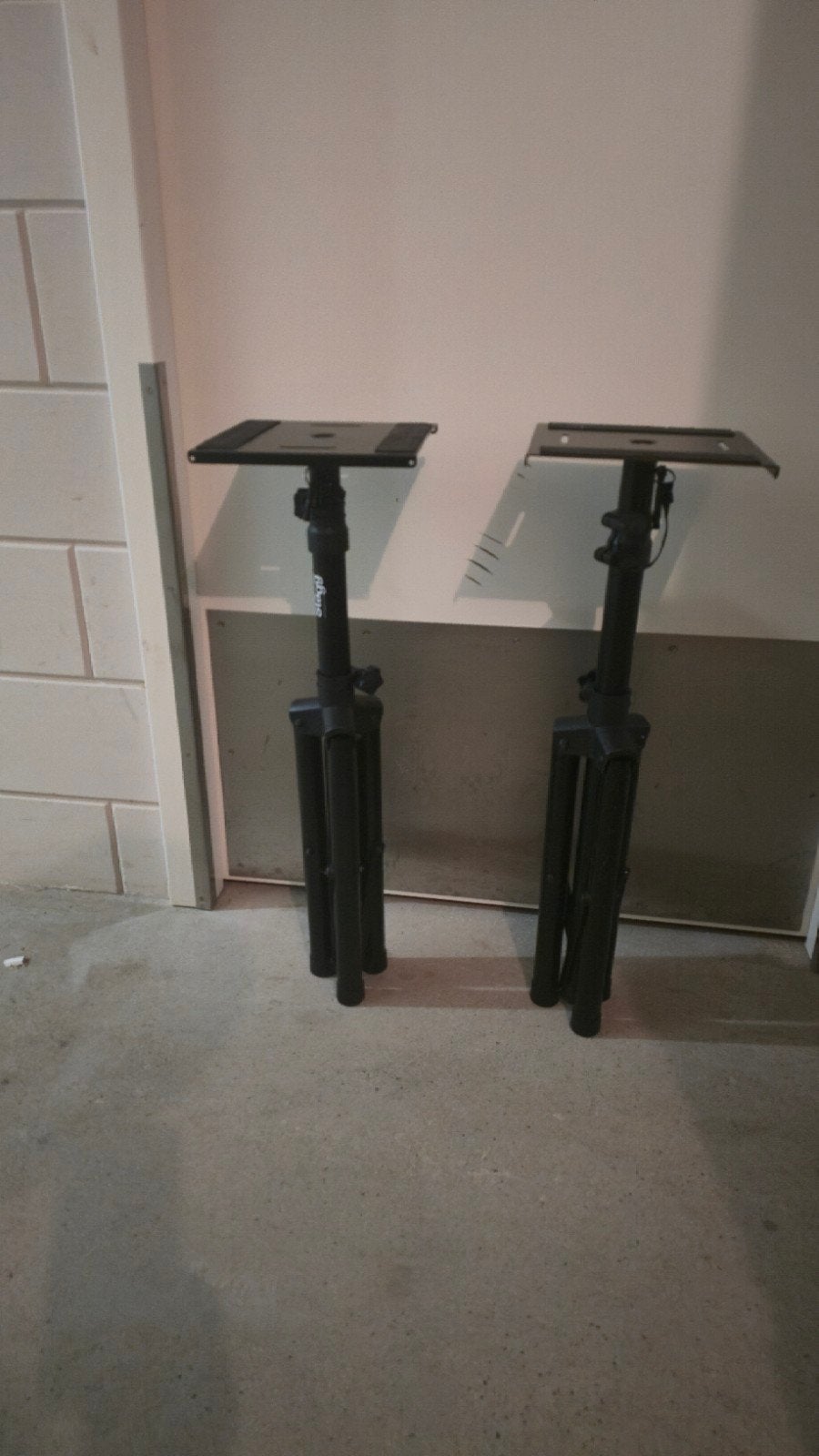 Stagg Box Statieven - Set van 2, 125 cm of minder, Inklapbaar, Gebruikt, Overige merken