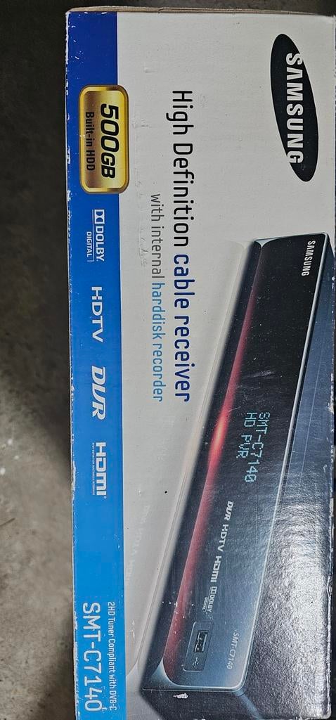 Nieuw ongeopend! Samsung Cable Receiver SMT-C7140, Audio, Tv en Foto, Decoders en Harddiskrecorders, Ophalen