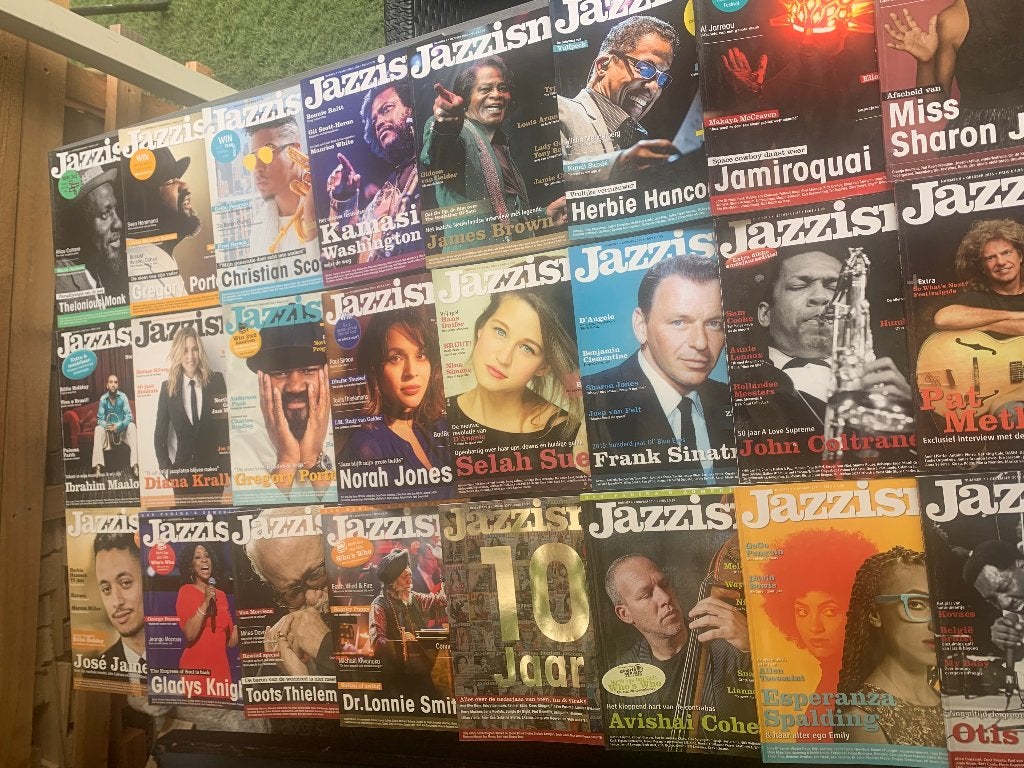 Jazzism 24 exemplaren jazzmuziek 2014 t/m 2018, Ophalen, Zo goed als nieuw, Algemeen