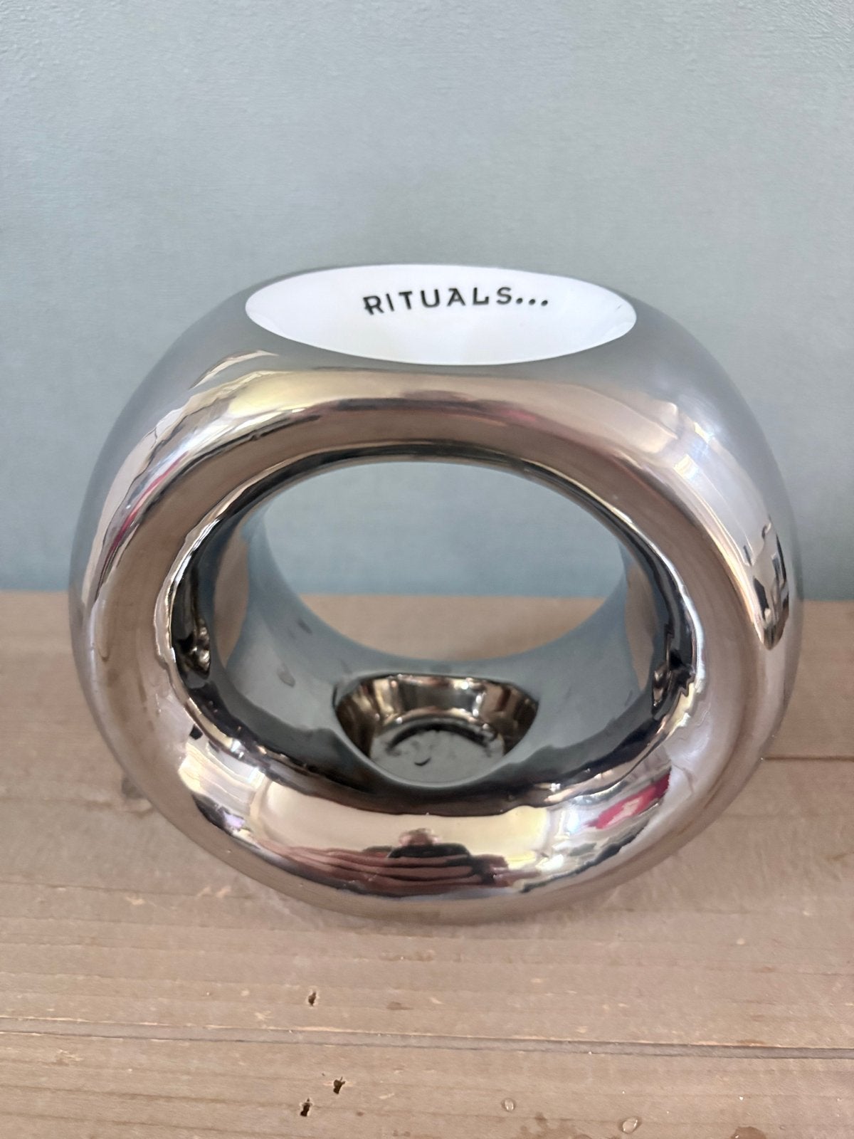 Rituals Aroma Diffuser Zilver - Essentiële Oliebrander, Ophalen of Verzenden, Zilver, Modern