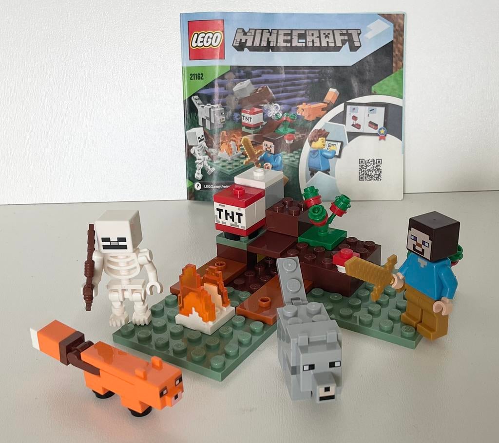 Lego 21162 minecraft, Ophalen of Verzenden, Zo goed als nieuw, Losse stenen, Lego