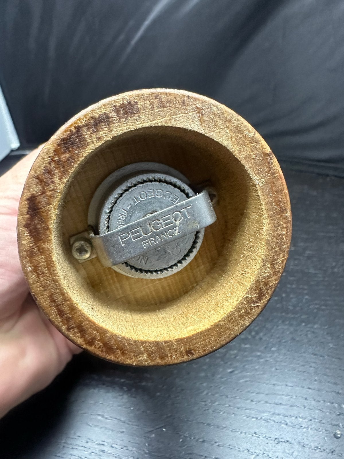 Peugeot Pepermolen 22 cm - Donker Hout - Instelbare Maalgraa, Ophalen of Verzenden