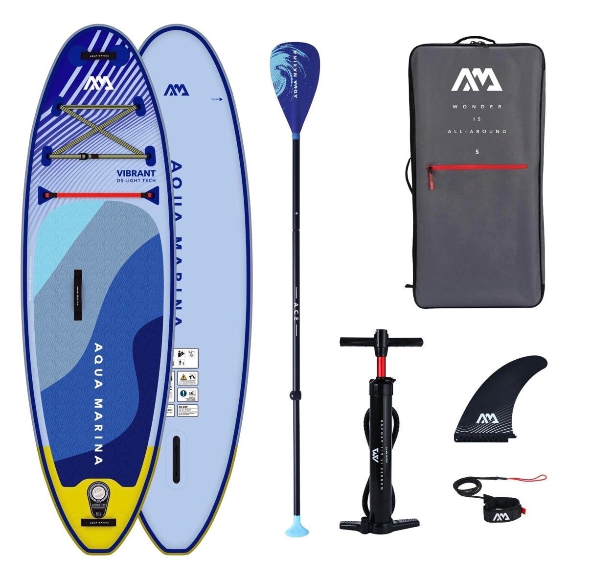 Aqua Marina Vibrant 8.0 Supboard set junior, Ophalen, Zo goed als nieuw, SUP-boards