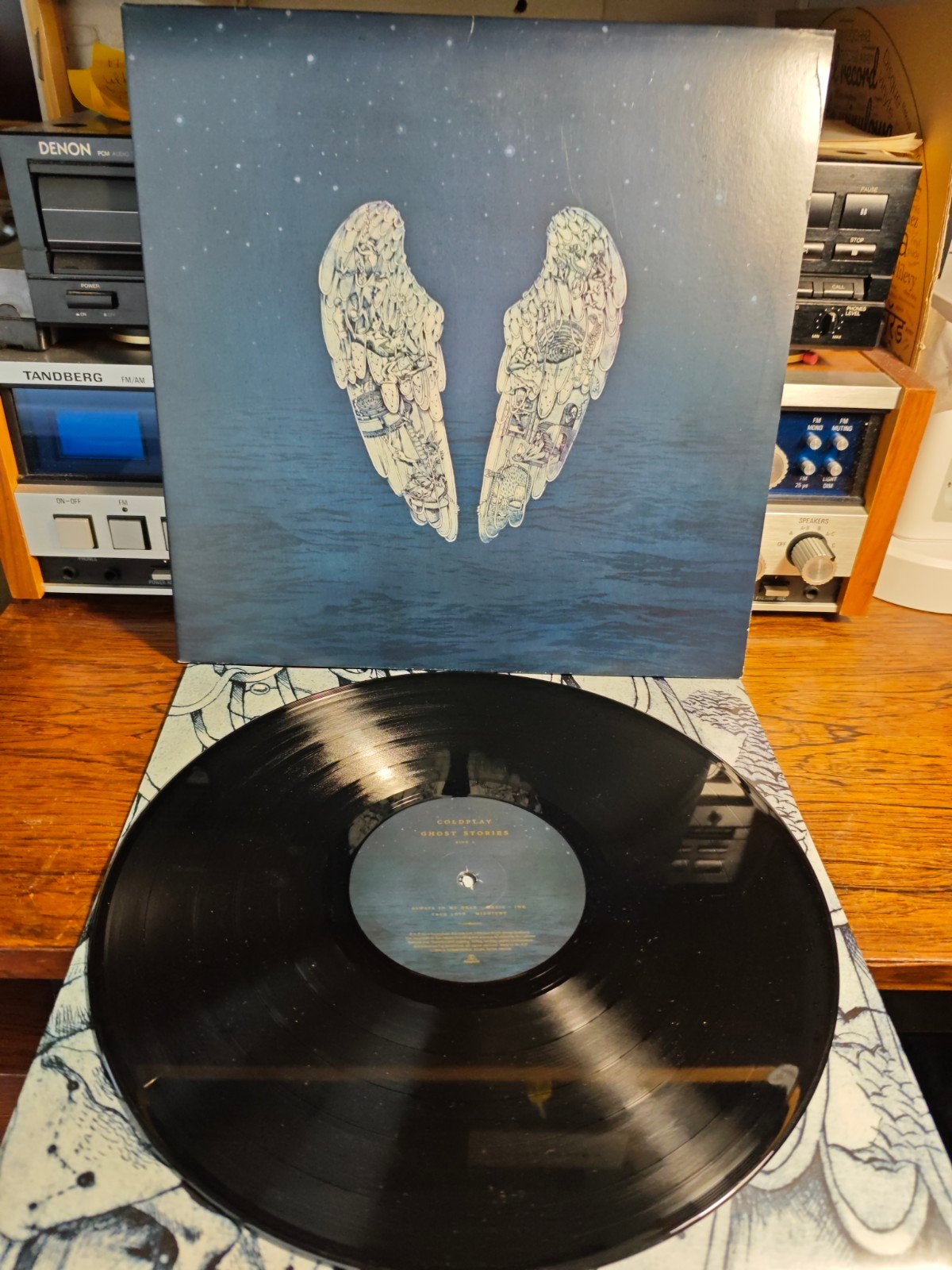 Coldplay - Ghost Stories LP (Vinyl), 2010 - 2019, Inclusief binnenhoes, Ophalen of Verzenden, Zo goed als nieuw