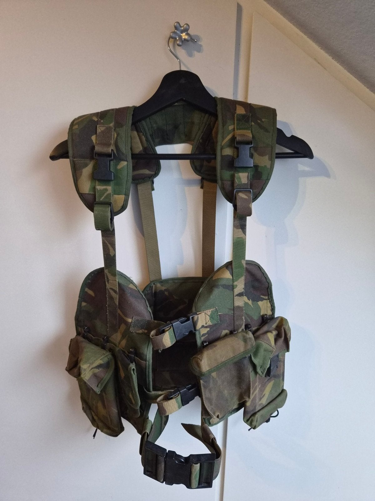 Defensie loadbearing vest incl magazijnen, Ophalen of Verzenden, Landmacht, Nederland