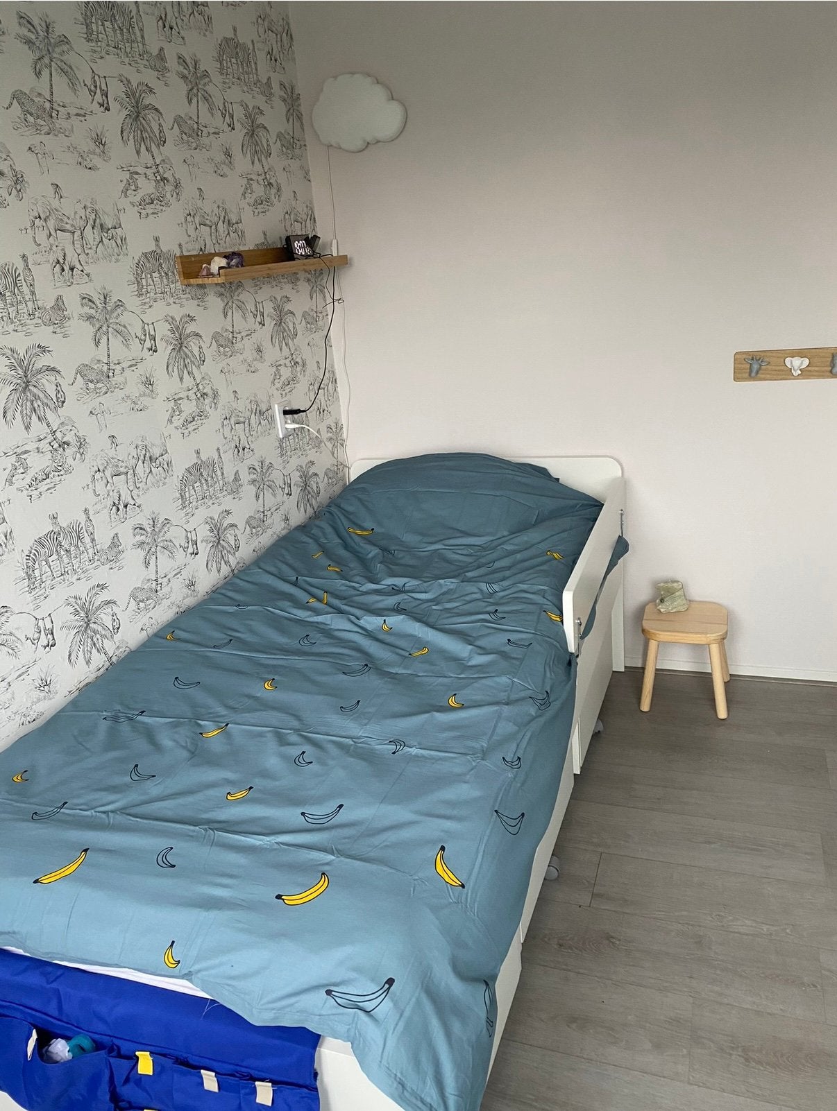 Bed kinderen IKEA SLÄKT bedframe met opberglades, 90x200 cm, Ophalen, Gebruikt, 90 cm, Eenpersoons