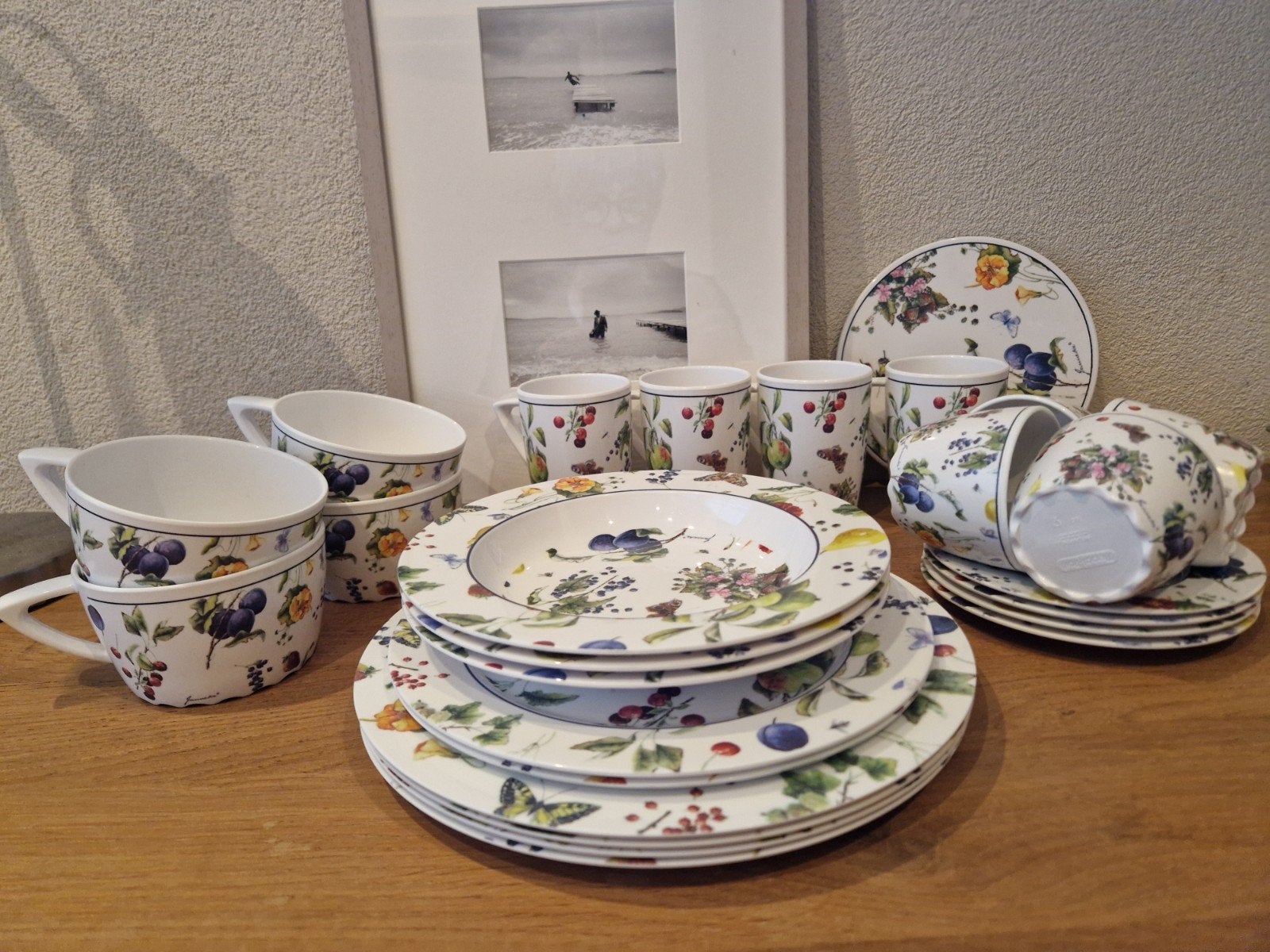 mepal Janneke Brinkman fruit&flowers 4 pers, Ophalen of Verzenden