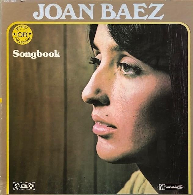 JOAN BAEZ 3LP BOX + SINGLE: SONGBOOK/PACK UP YOUR SORROWS, Ophalen of Verzenden, Gebruikt, 12 inch