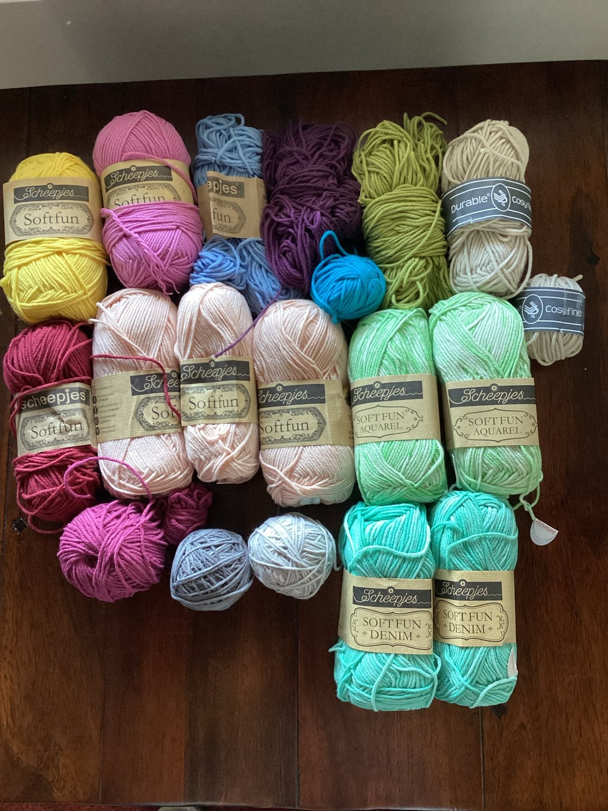 Scheepjes Softfun en meer - Diverse kleuren en garens, Ophalen of Verzenden, Nieuw, Breien of Haken, Wol of Garen