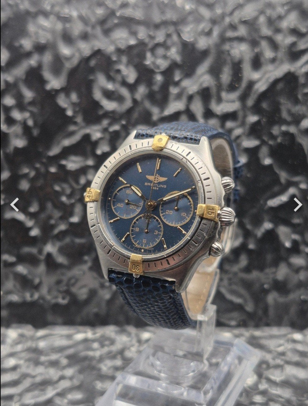 Breitling Callisto Ref. 80520 Blue Chronograaf Lemania 1873, Sieraden, Tassen en Uiterlijk, Breitling, Polshorloge, Info@breitling.com