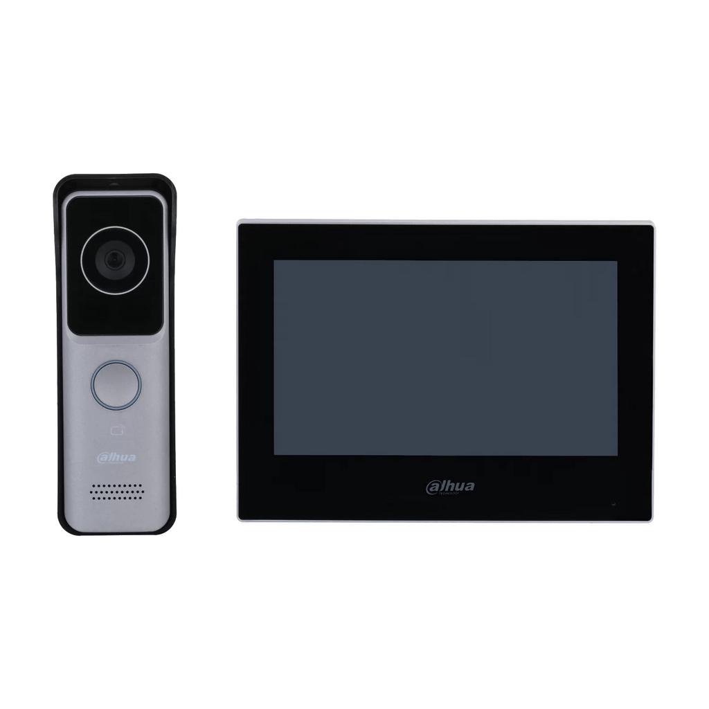 Dahua KTW02 Video Intercom Kit - Deurbel met Monitor, Ophalen of Verzenden, Nieuw, Buitencamera