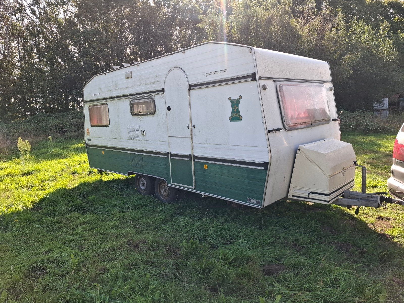 Vintage caravan - opknapper burstner, Ophalen, Gebruikt