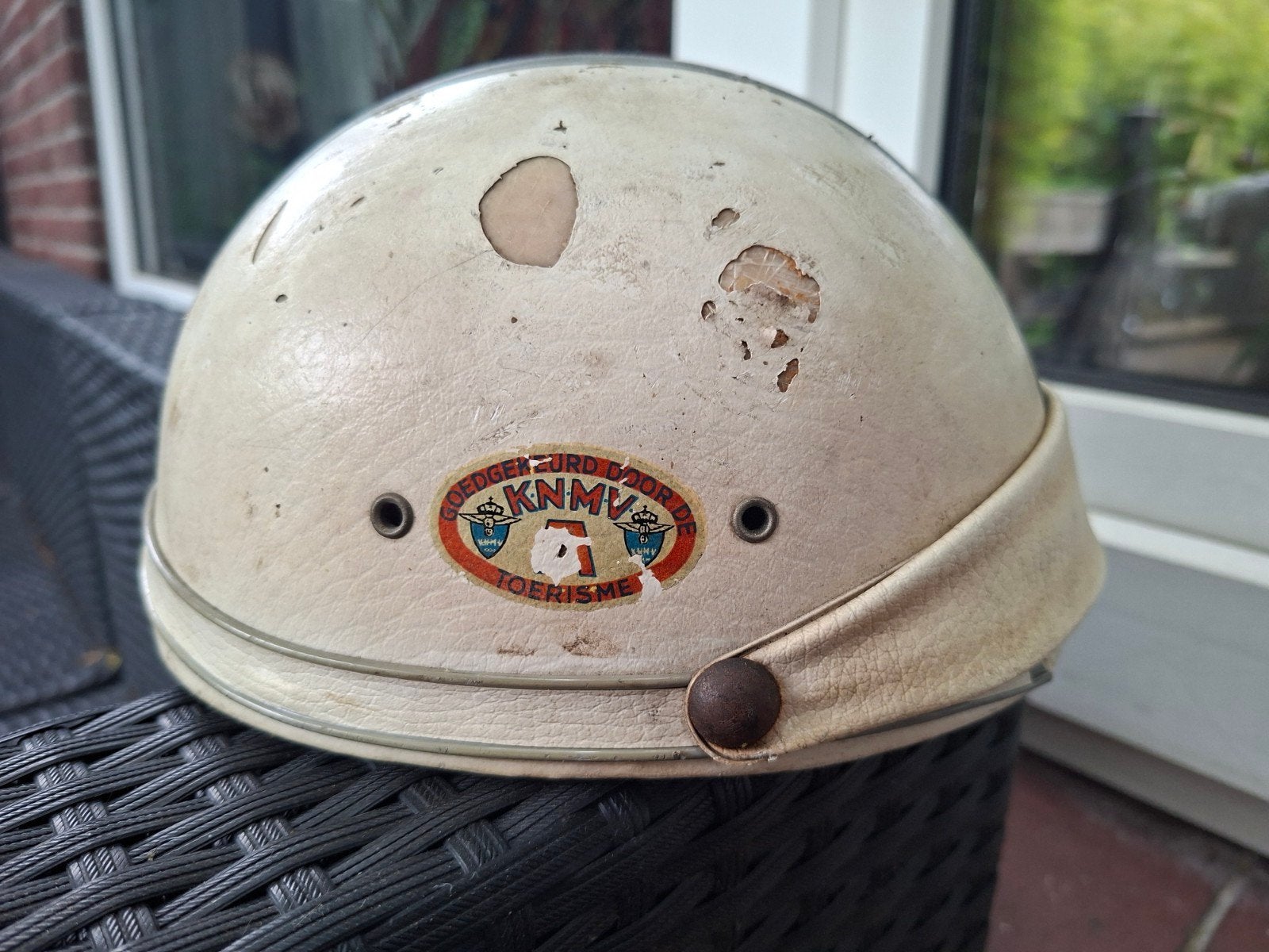 Pothelm KNMV jaren '60, Ophalen of Verzenden, Gebruikt