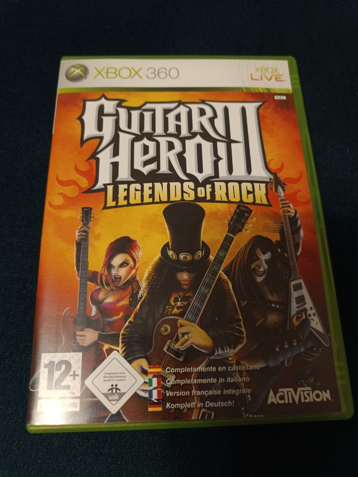 Guitar Hero III Legends of Rock, Spelcomputers en Games, Muziek, Ophalen of Verzenden, Zo goed als nieuw, 3 spelers of meer