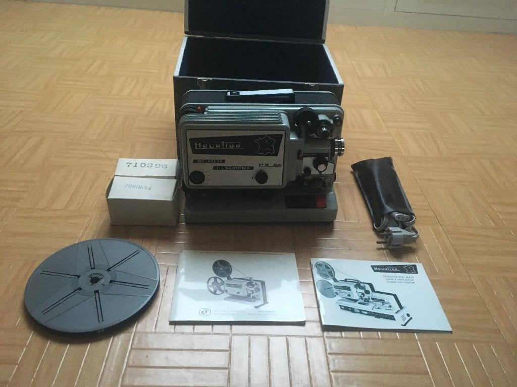 Heurtier filmprojector, Ophalen, Gebruikt