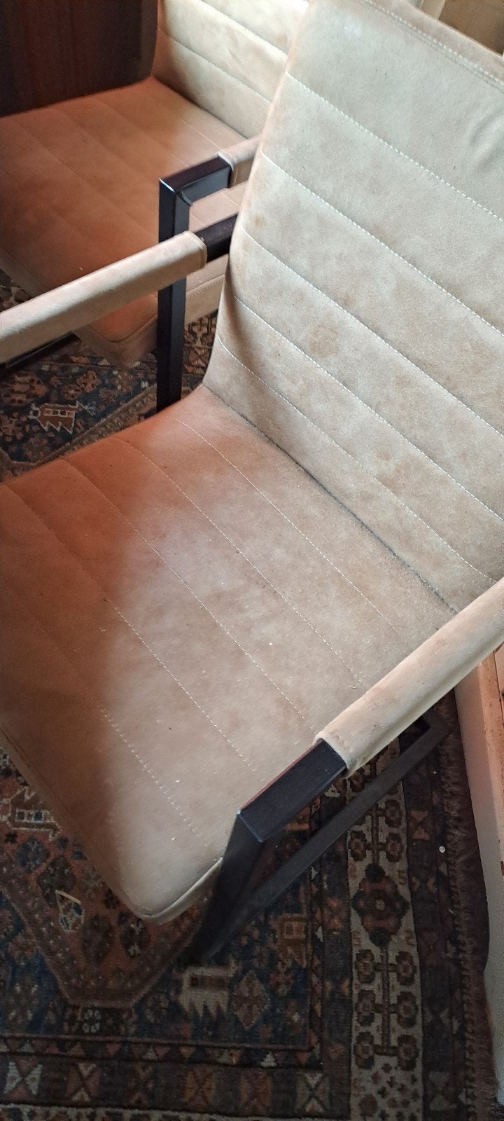 4 nette eetkamer stoelen, Ophalen, Zo goed als nieuw
