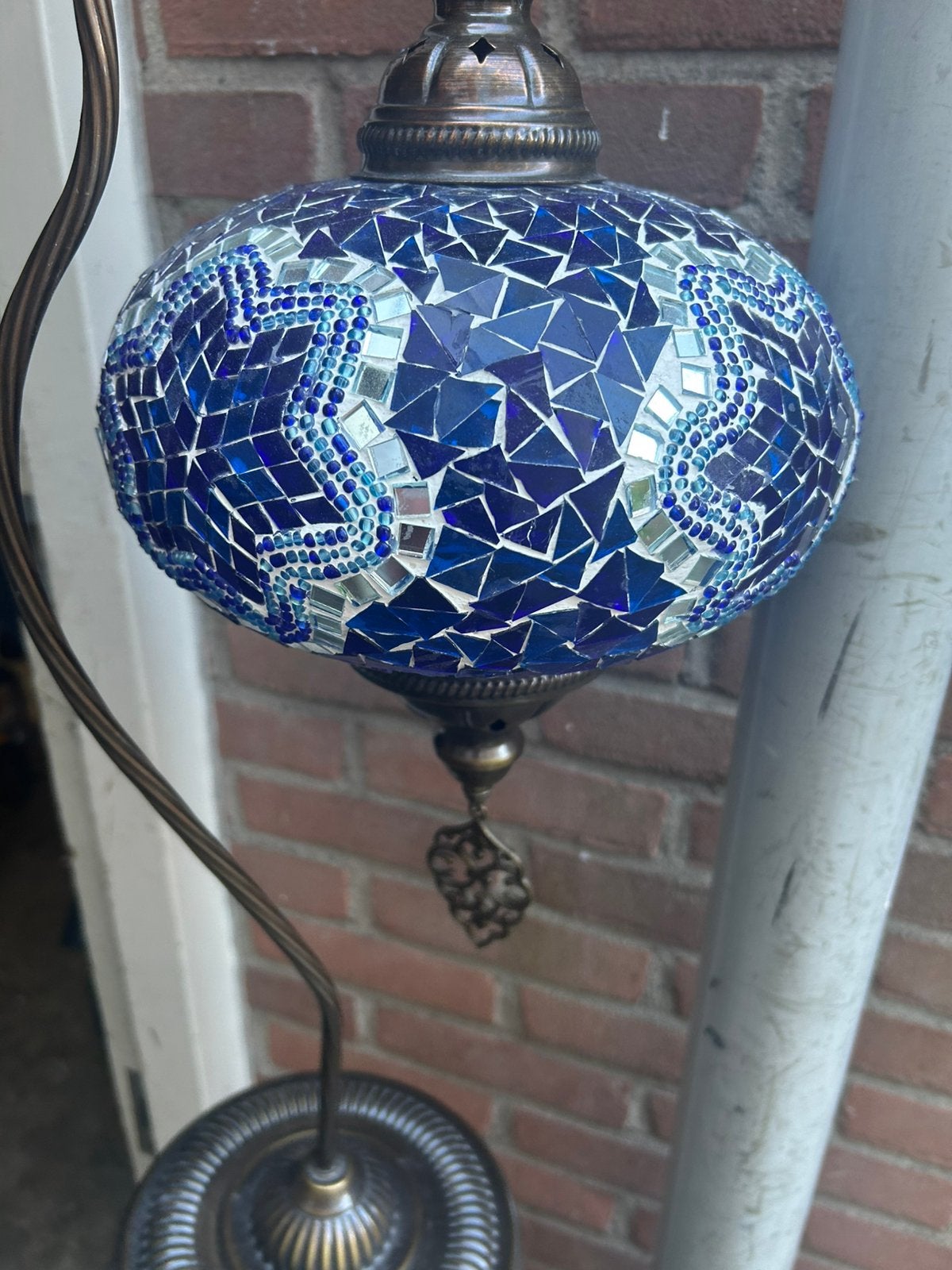 Mooie tafellamp in goede staat, Ophalen of Verzenden, Zo goed als nieuw, E27 (groot), Led-lamp