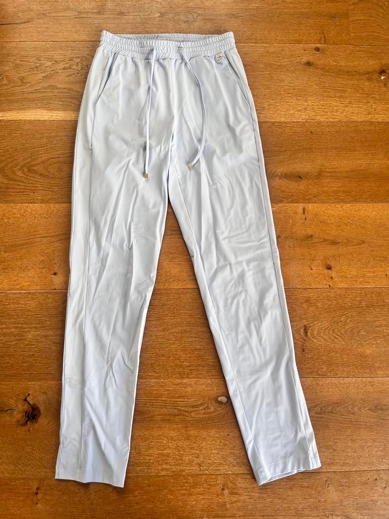 Nieuwe lichtblauwe travel jersey broek XXS LaDress, Blauw, Nieuw, Ophalen of Verzenden, Maat 34 (XS) of kleiner
