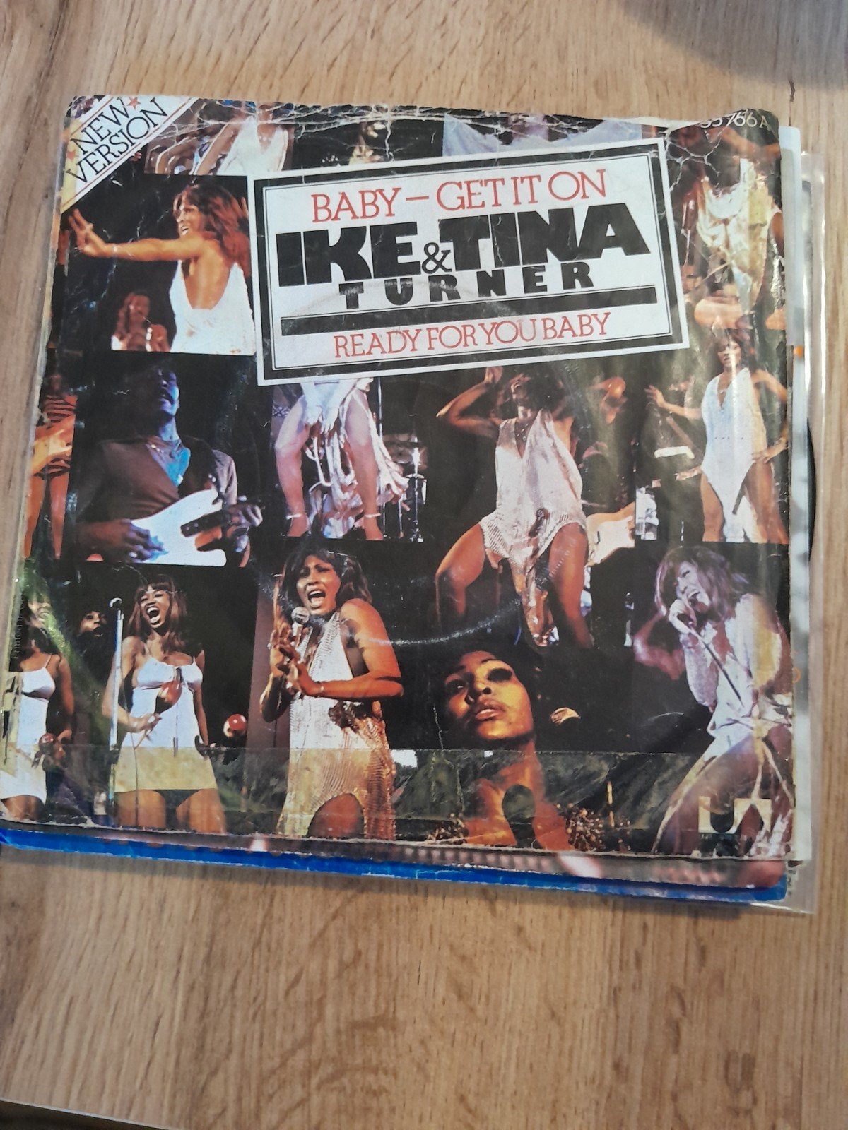 Ike & tina turner 7inch baby get it on, Ophalen of Verzenden, Zo goed als nieuw, Pop