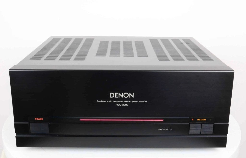 Denon POA-2200 eindversterker high-end periode van Denon, Denon, Ophalen of Verzenden, N.v.t, 120 watt of meer