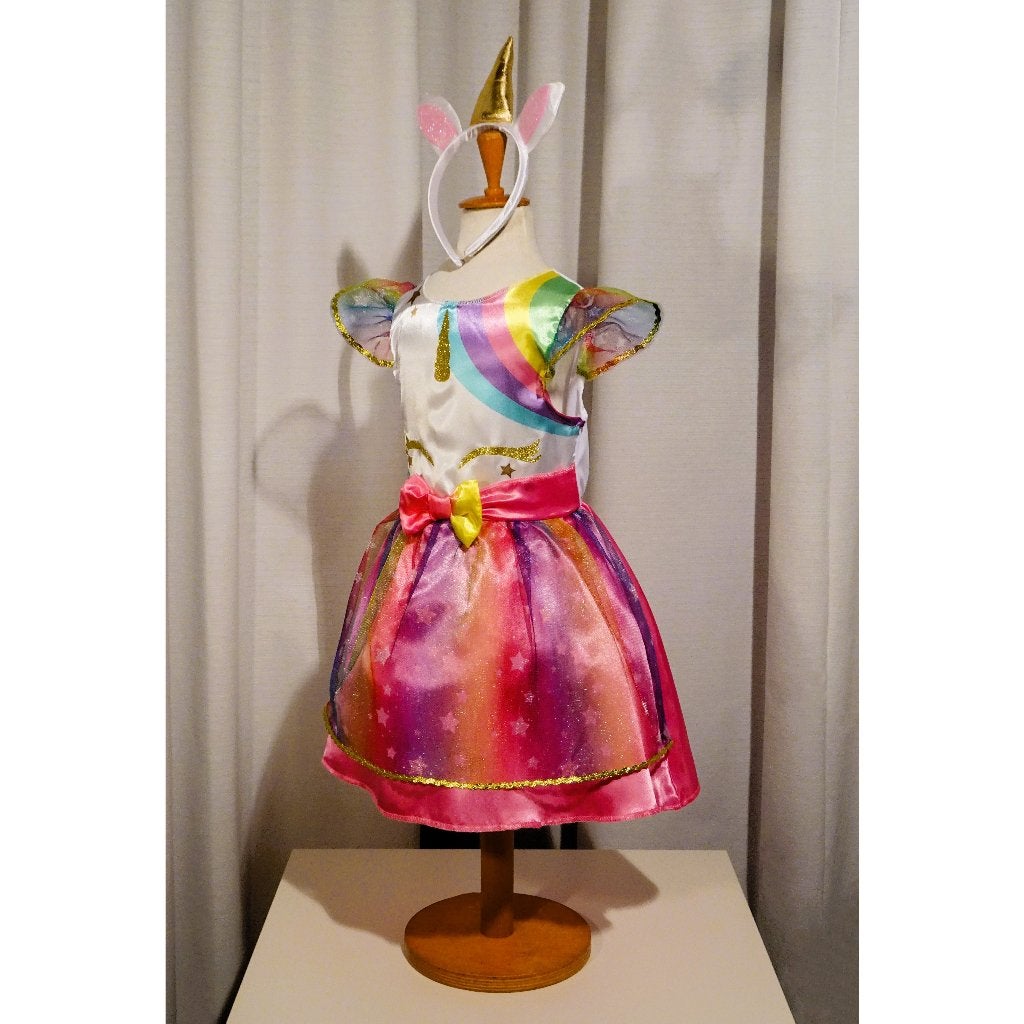 Nieuw ! Lieve Unicorn Prinsessenjurk Maat 92-98, Kinderen en Baby's, Carnavalskleding en Verkleedspullen, Ophalen of Verzenden