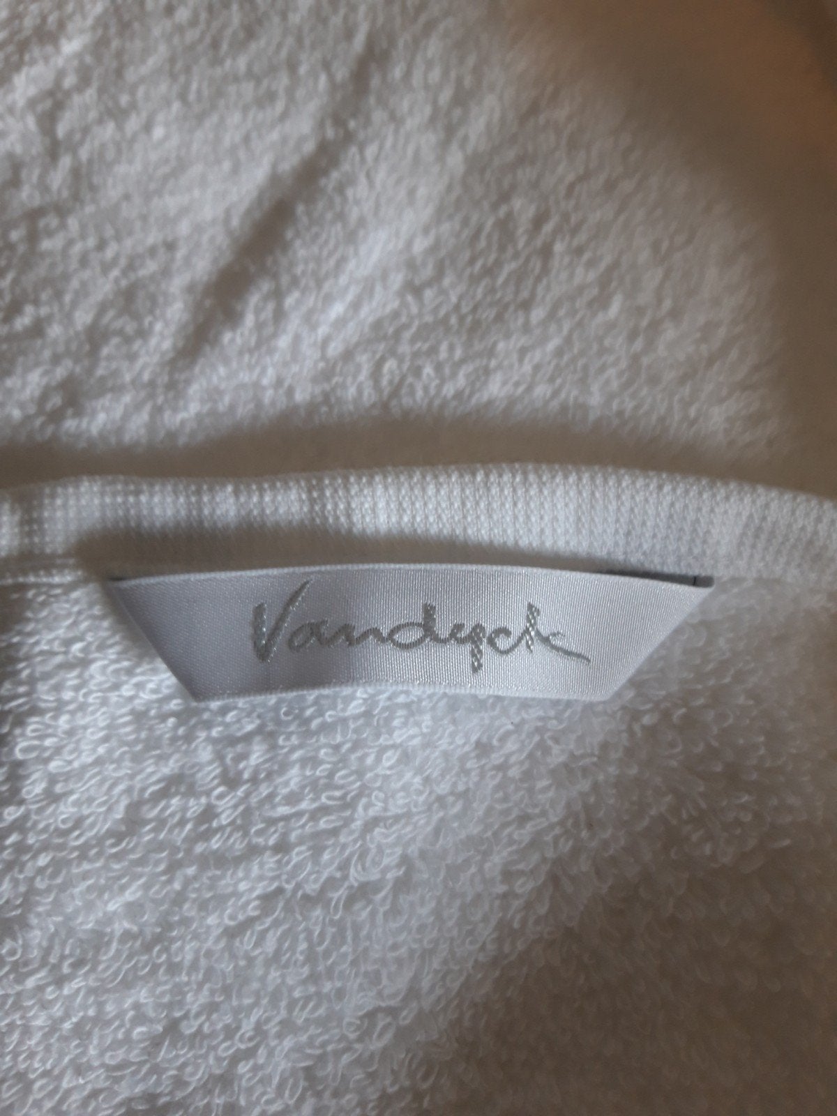 7x Nieuwe witte Vandyck Ranger handdoeken en gastendoekjes, Wit, Handdoek, Nieuw, Vandyck