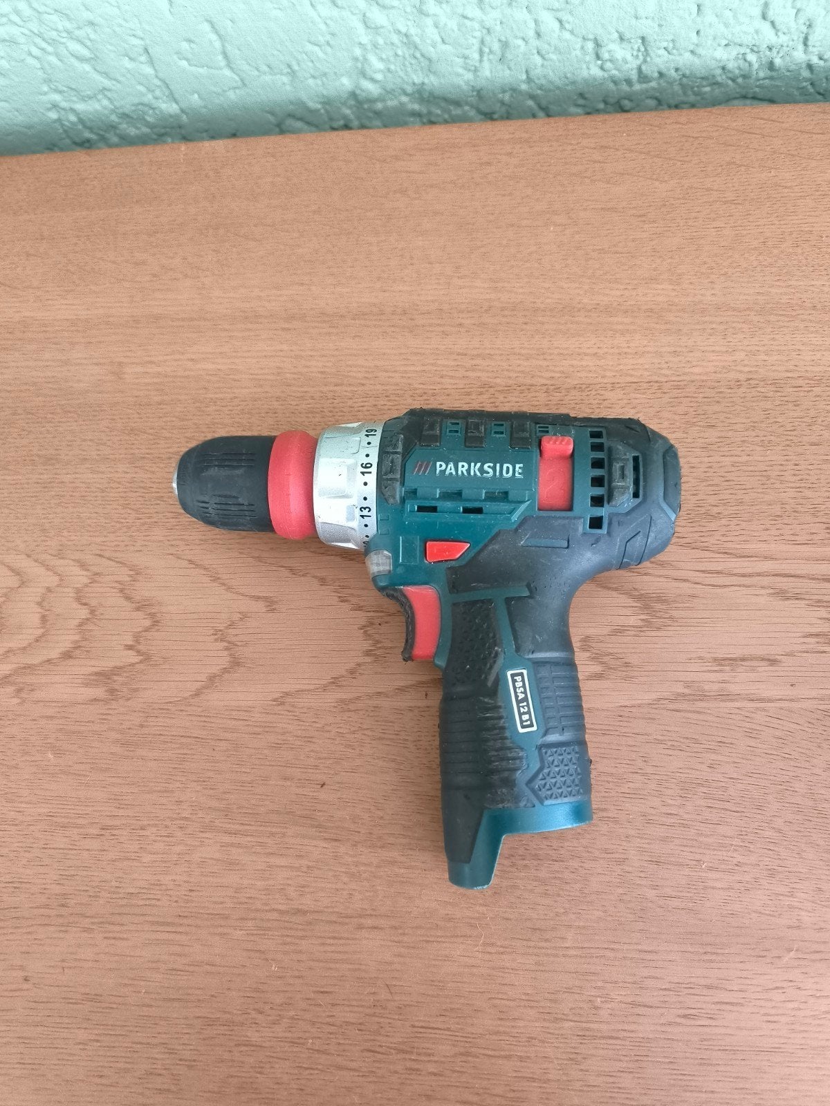 parkside 12v boormachine pbsa 12 b1, Doe-het-zelf en Verbouw, Ophalen of Verzenden, Gebruikt, Boormachine