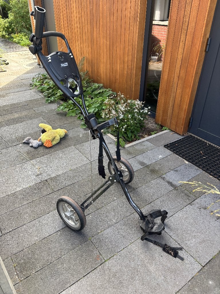 Golfkar (inclusief voorwiel, niet afgebeeld), Ophalen, Gebruikt, Golfkar, Overige merken