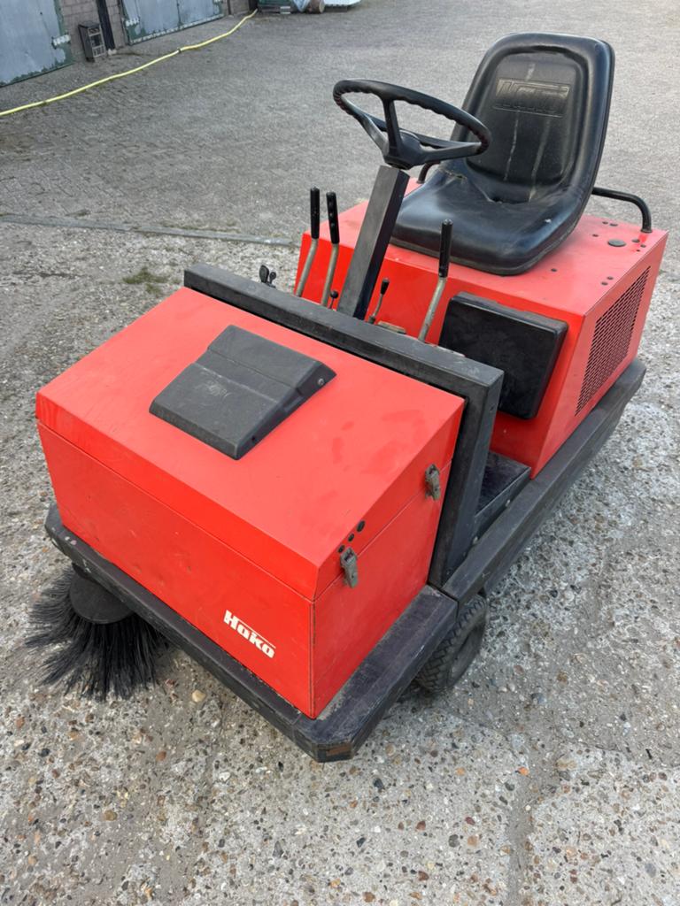 Hako 1000e veegmachine, Ophalen of Verzenden, Gebruikt