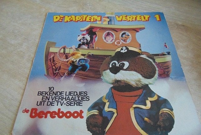 Lp De Bereboot- De Kapitein Vertelt Deel 1, 10 inch, Originele persing, Ophalen of Verzenden, Muziek