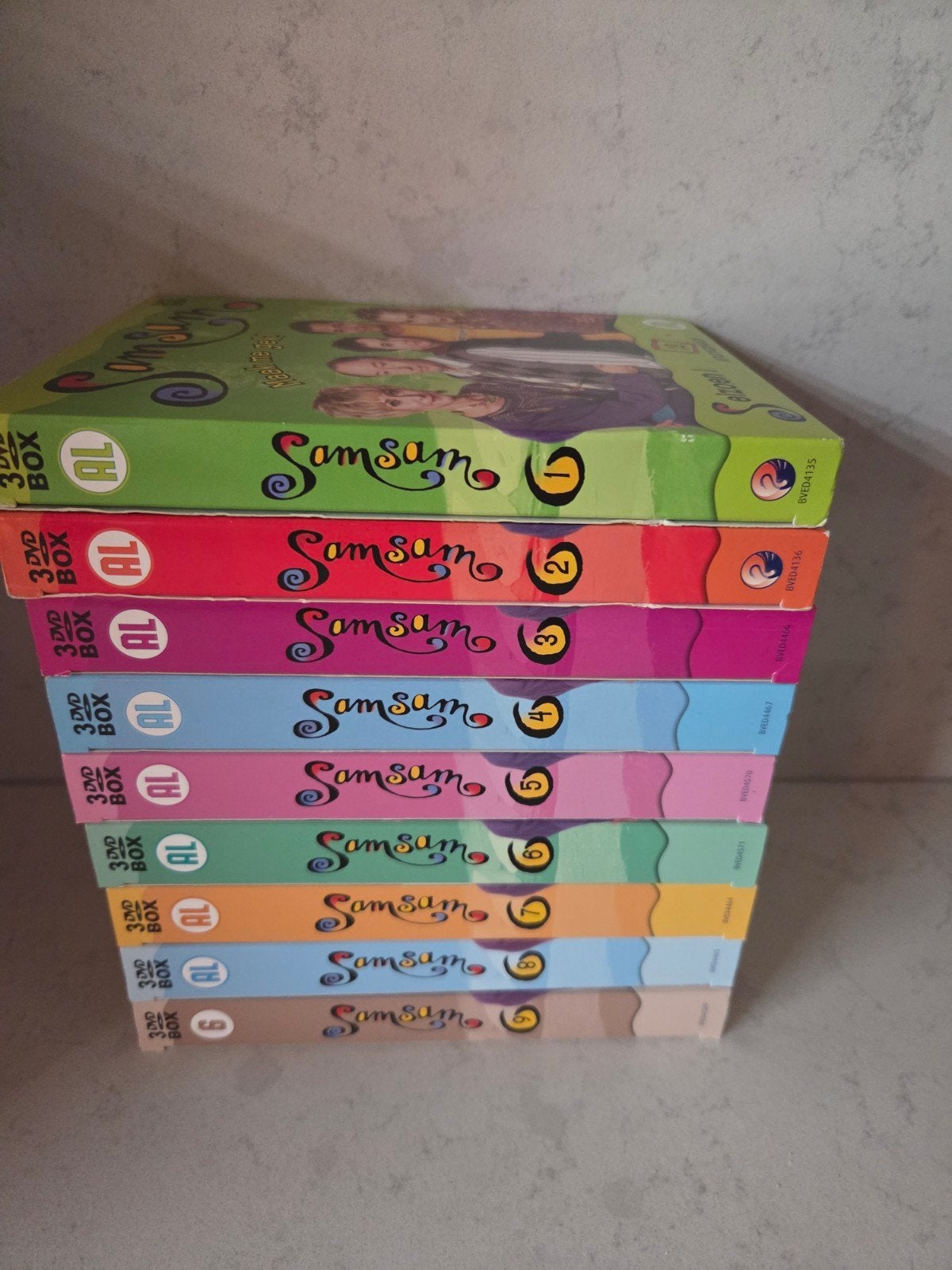 SamSam / Sam Sam - Complete serie seizoen 1 tm 9, Cd's en Dvd's, Alle leeftijden, Ophalen of Verzenden, Zo goed als nieuw, Komedie