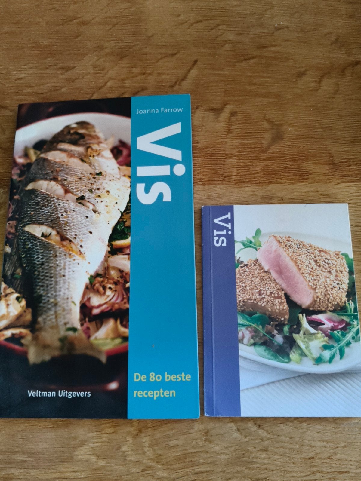 2x Splinternieuw Vis-Kookboek  Van kibbeling-fan tot Micheli, Boeken, Kookboeken, Ophalen of Verzenden, Nieuw, Joanna Farrow, Overige typen