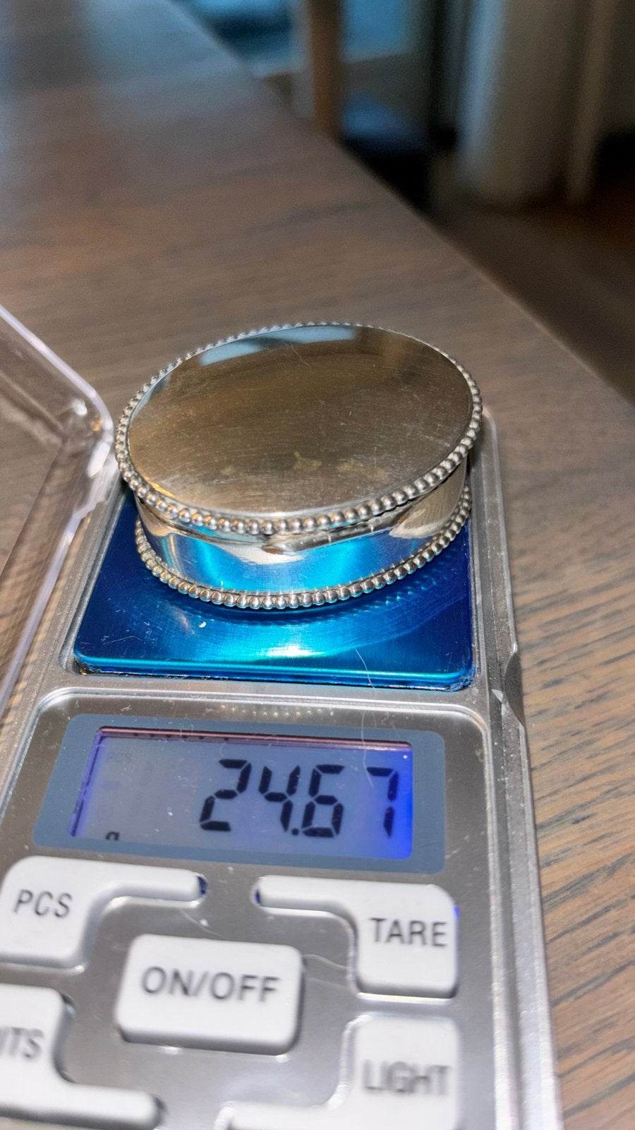 Antiek Zilveren Doosje 800 Zilver - 24.67 gram, Antiek en Kunst, Antiek | Goud en Zilver, Ophalen of Verzenden, Zilver