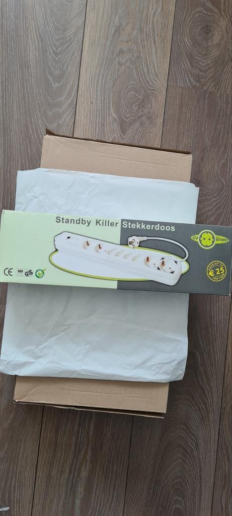 Standby killer stekkerdoos van Go Green ( nieuw in doos), Ophalen of Verzenden, Nieuw