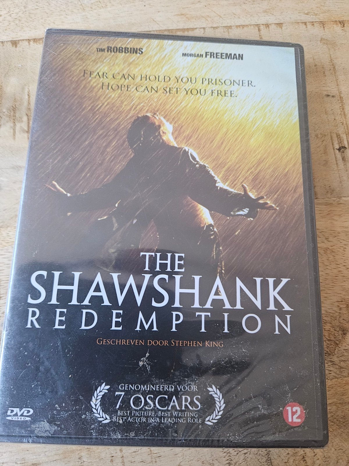 The Shawshank Redemption DVD - Stephen King klassieker, Vanaf 12 jaar, Ophalen of Verzenden, Nieuw in verpakking