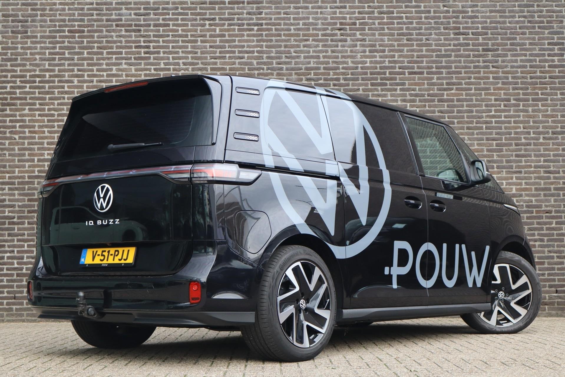 Volkswagen ID. Buzz Cargo 286pk 79 kWh | Trekhaak | Matrix L, Auto's, Automaat, 12 maanden, 510 min, Zwart