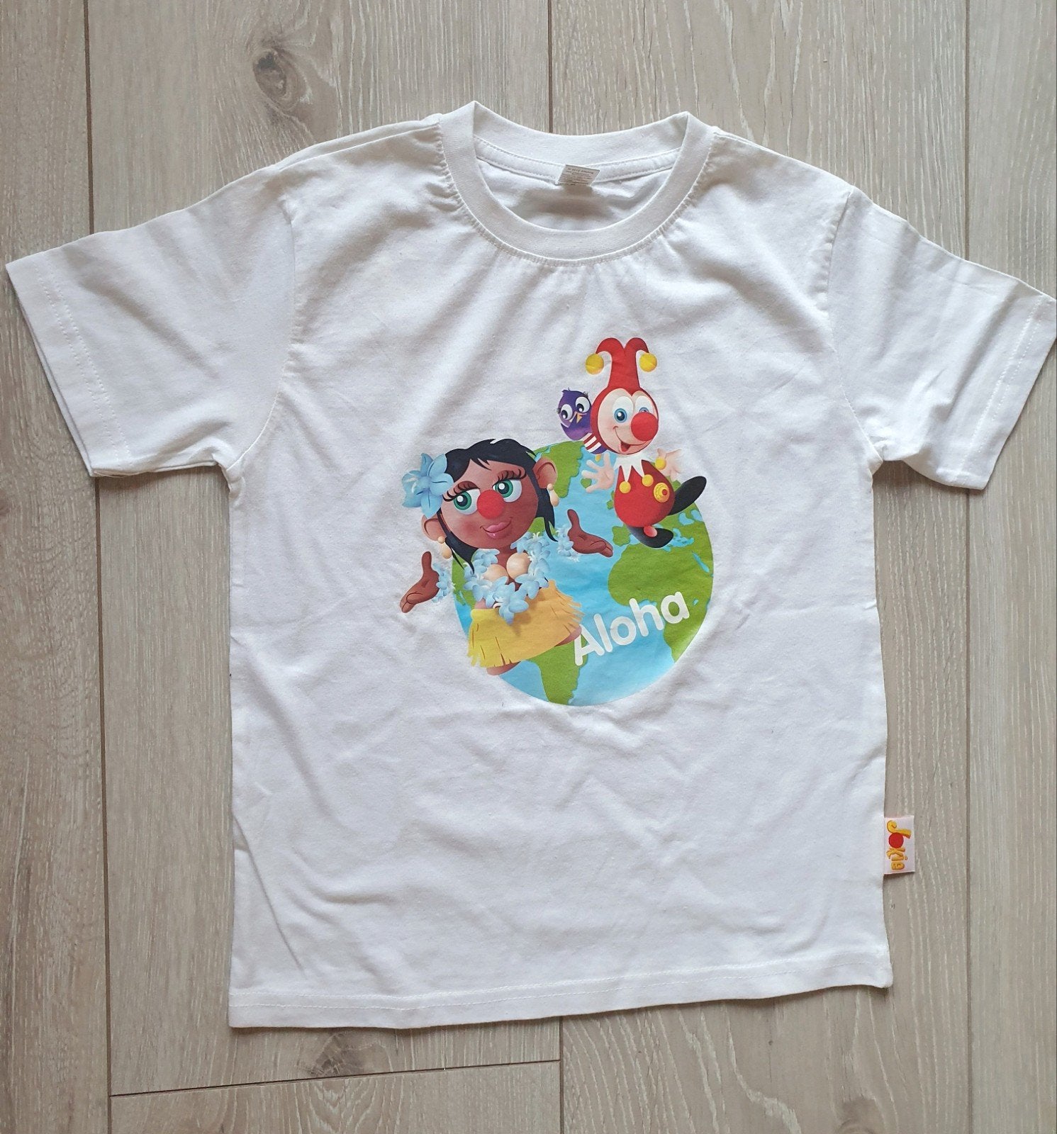 T-Shirt  Maat 116 /122 Jokie en Jet Efteling, Jongen of Meisje, Nieuw, Efteling, Ophalen of Verzenden