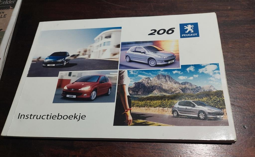 Handleiding Peugeot 206 - Instructieboekje, Ophalen of Verzenden