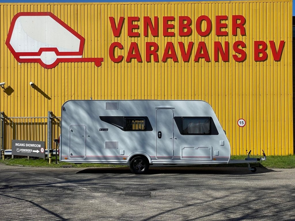 Bürstner Premio 495 TK IC-Line, Caravans en Kamperen, Caravans, Dwarsbed, Bedrijf, Treinzit, Bürstner