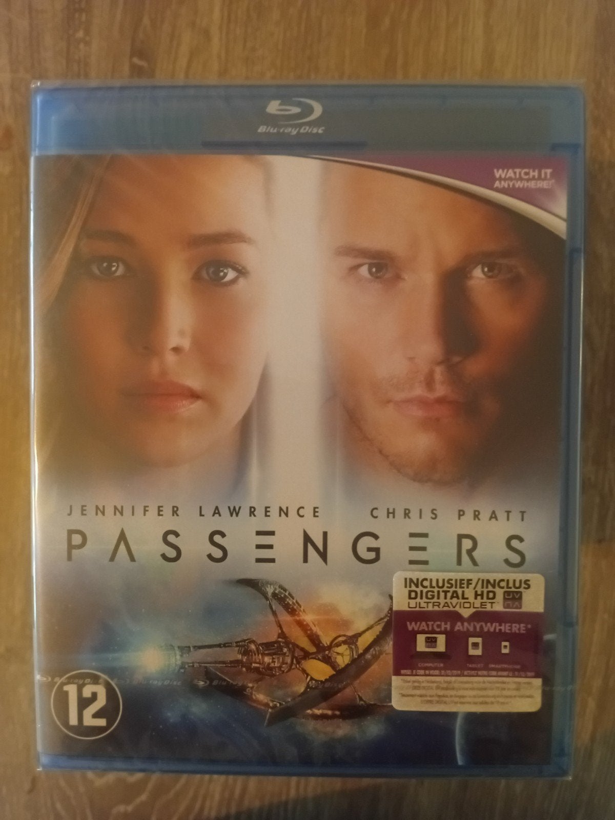 Passengers Blu-ray (Jennifer Lawrence, Chris Pratt), Engels, Nederlands, Film, Science Fiction en Fantasy
