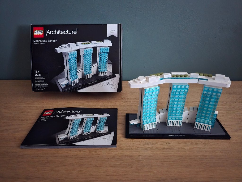 Lego Architecture 21021 Marina Bay Sands, Inclusief instructies, Lego, Architecture, Ophalen of Verzenden