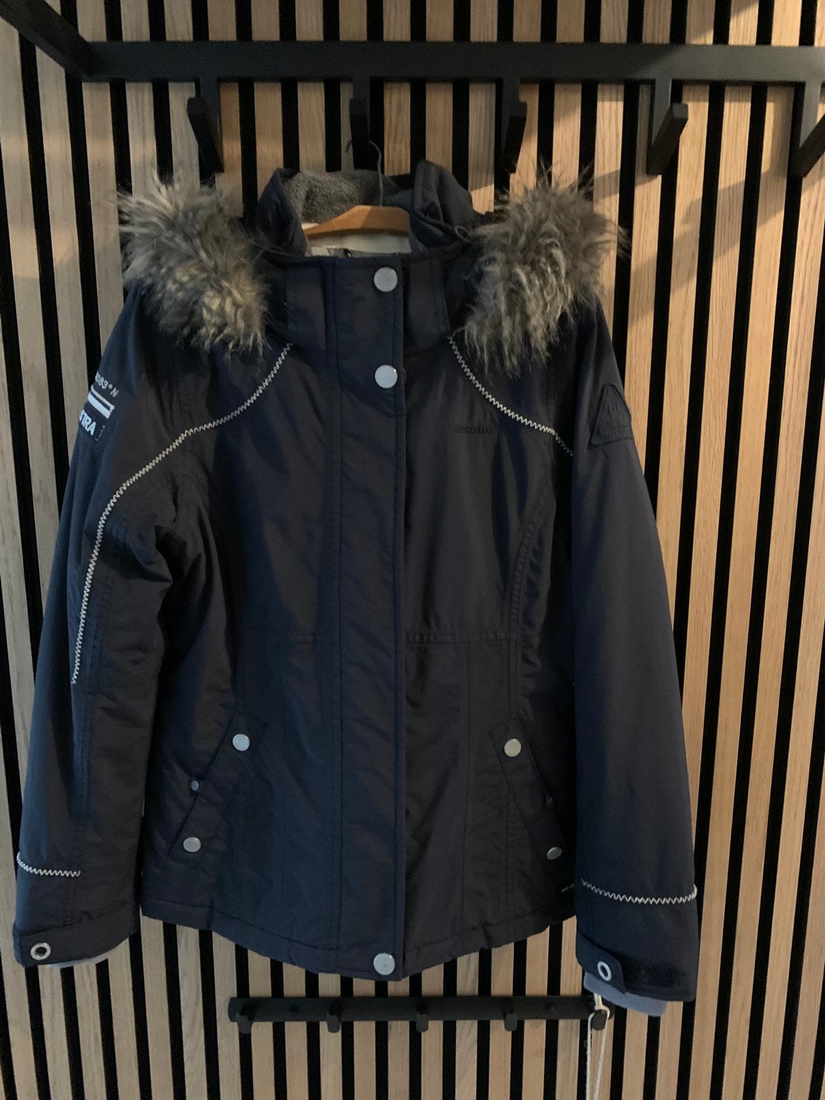 Gaastra winterjas L donkerblauw, Ophalen of Verzenden, Zo goed als nieuw, Blauw