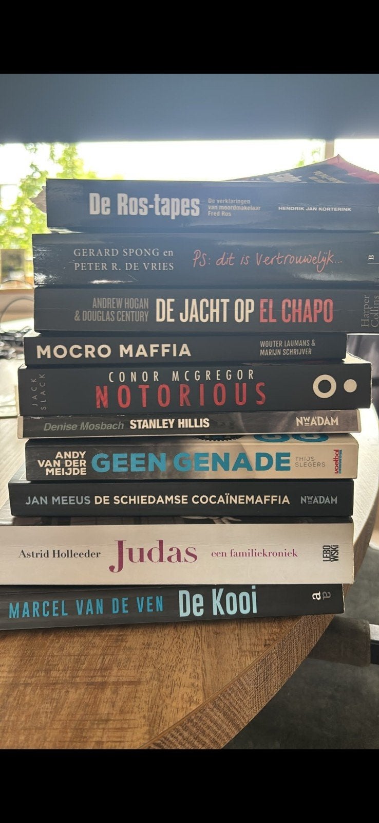 Misdaadboeken: De Ros-tapes, Mocro Maffia, Judas en meer, Boeken, Detectives, Ophalen of Verzenden, Zo goed als nieuw